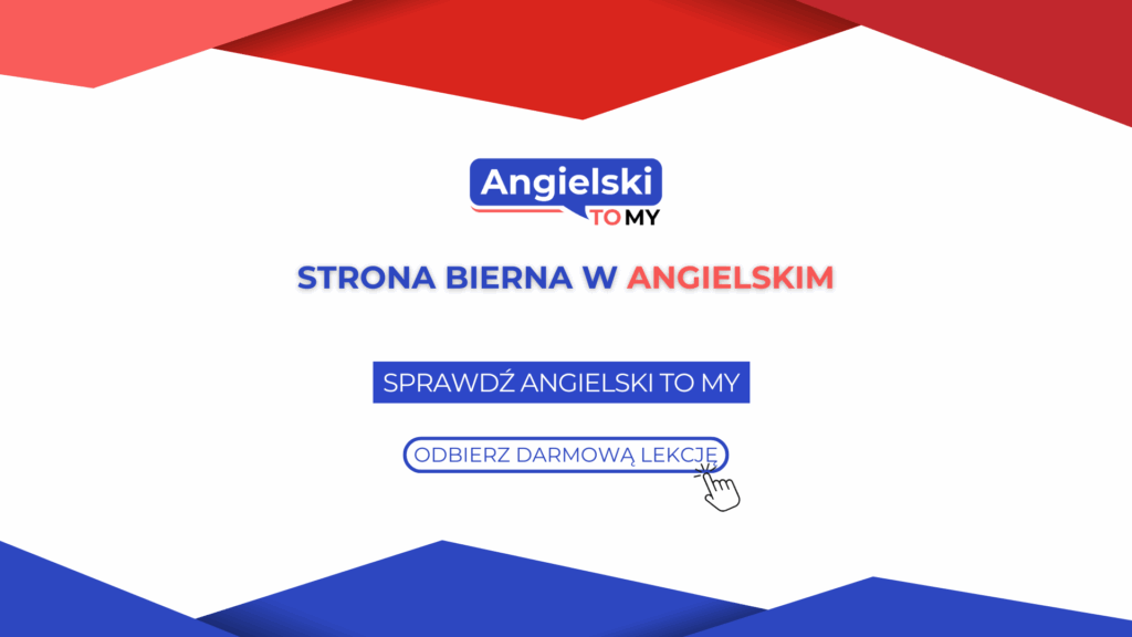 Strona bierna angielski