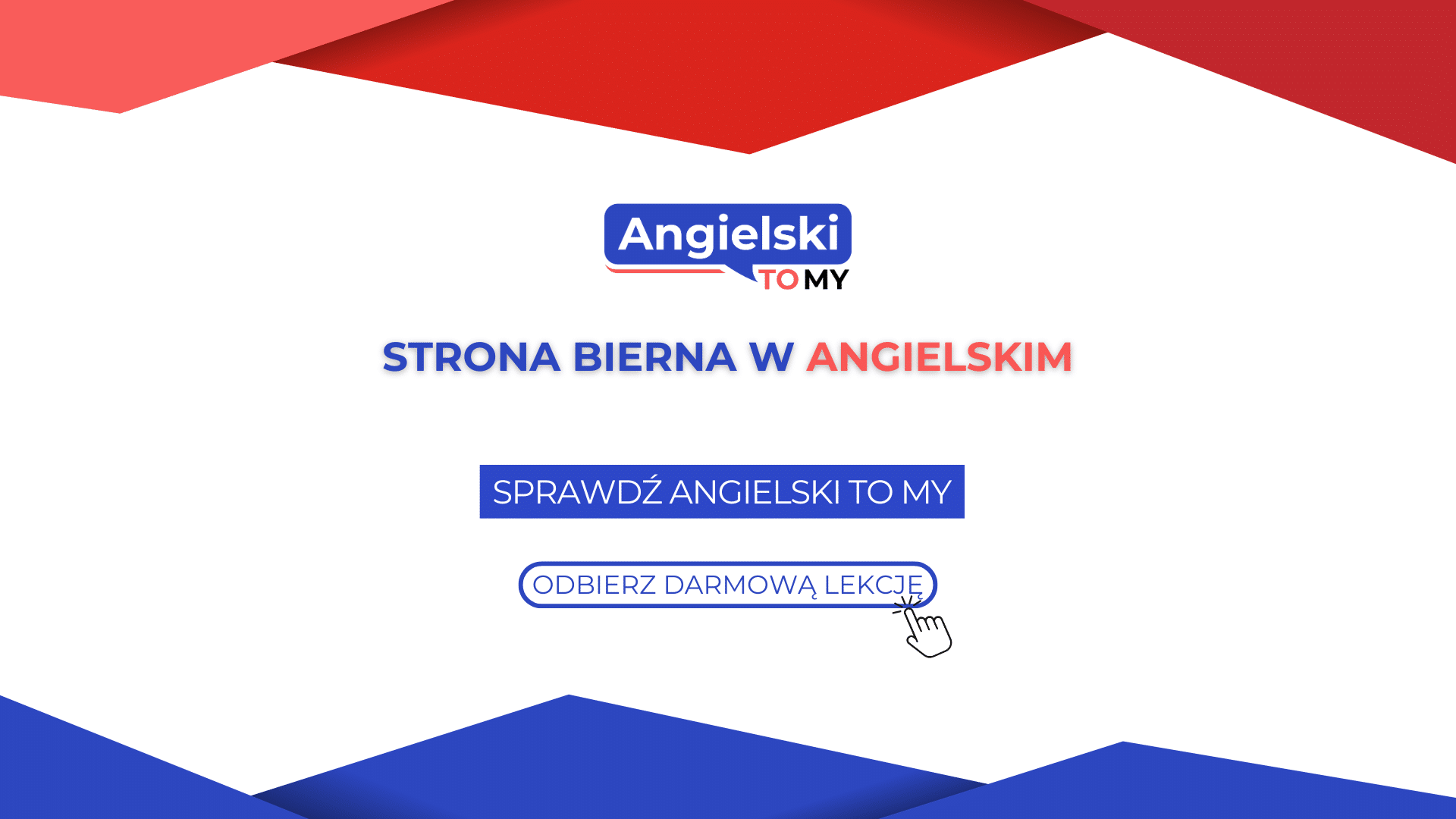 Strona bierna angielski